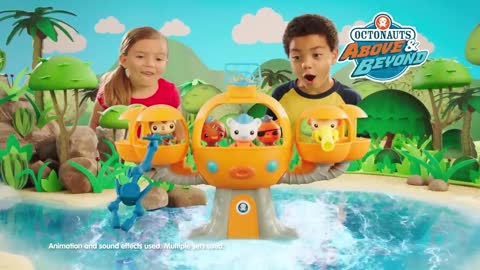 Octonauts _ Octopod Adventure Playset and GUP Vehicles _ 30s TV Commercial Ad