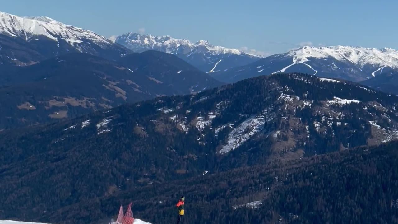 New Skier Crashes into Fence