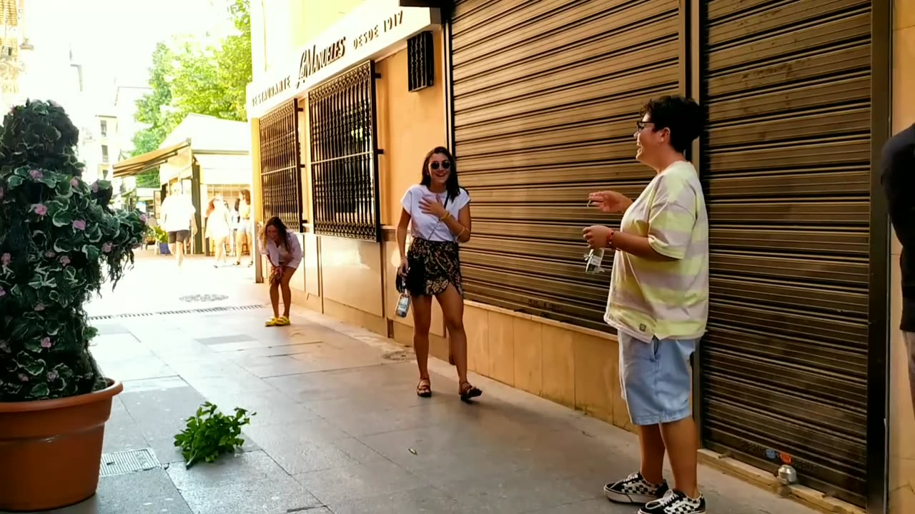 Top Funniest Reactions of Bushman Prank in Spain- Compilation