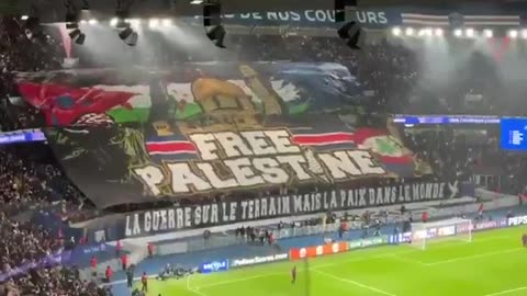 PSG made a radical decision after fans raised choreography about Palestine