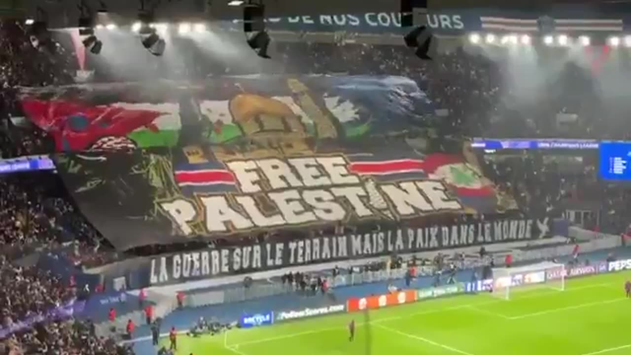 PSG made a radical decision after fans raised choreography about Palestine