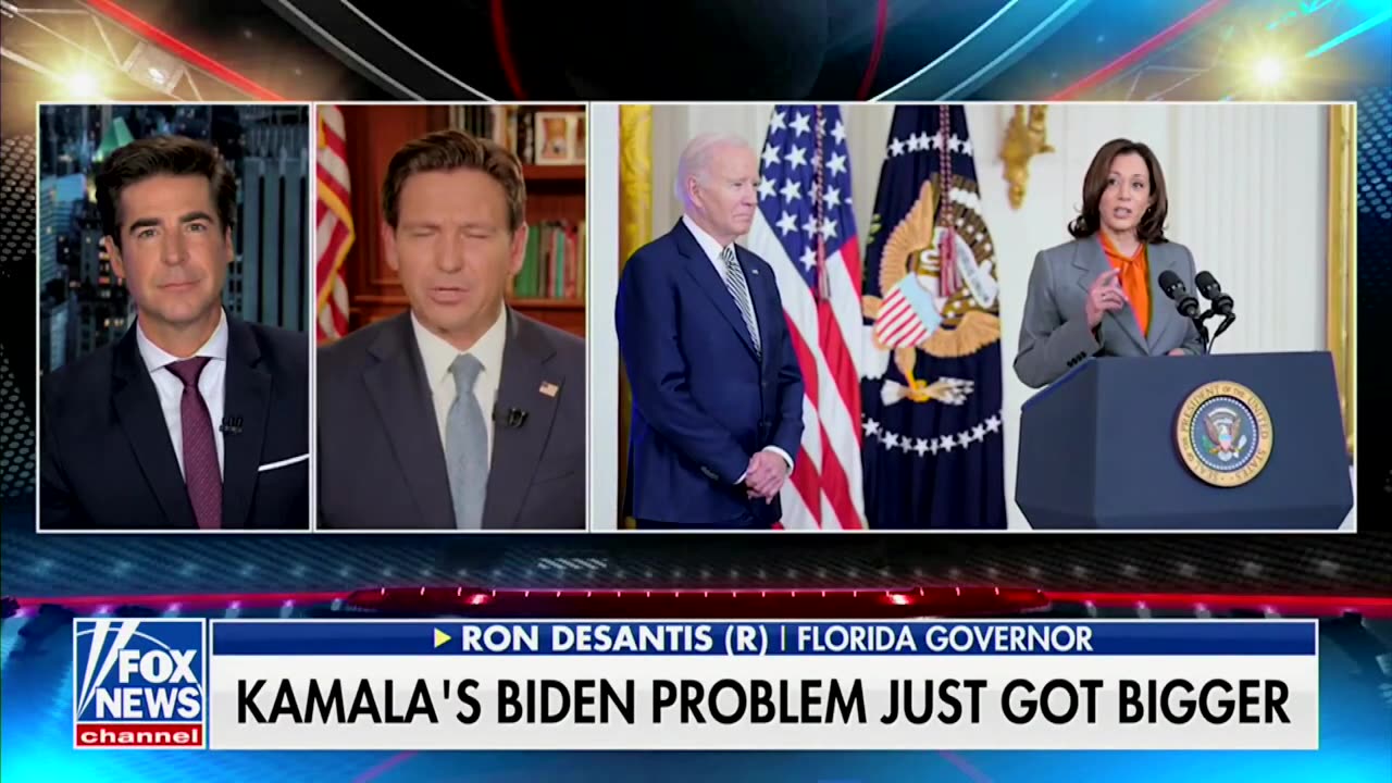 DeSantis Says Dems Playing 'Dangerous Game' For 'Stirring Up' Division In Country