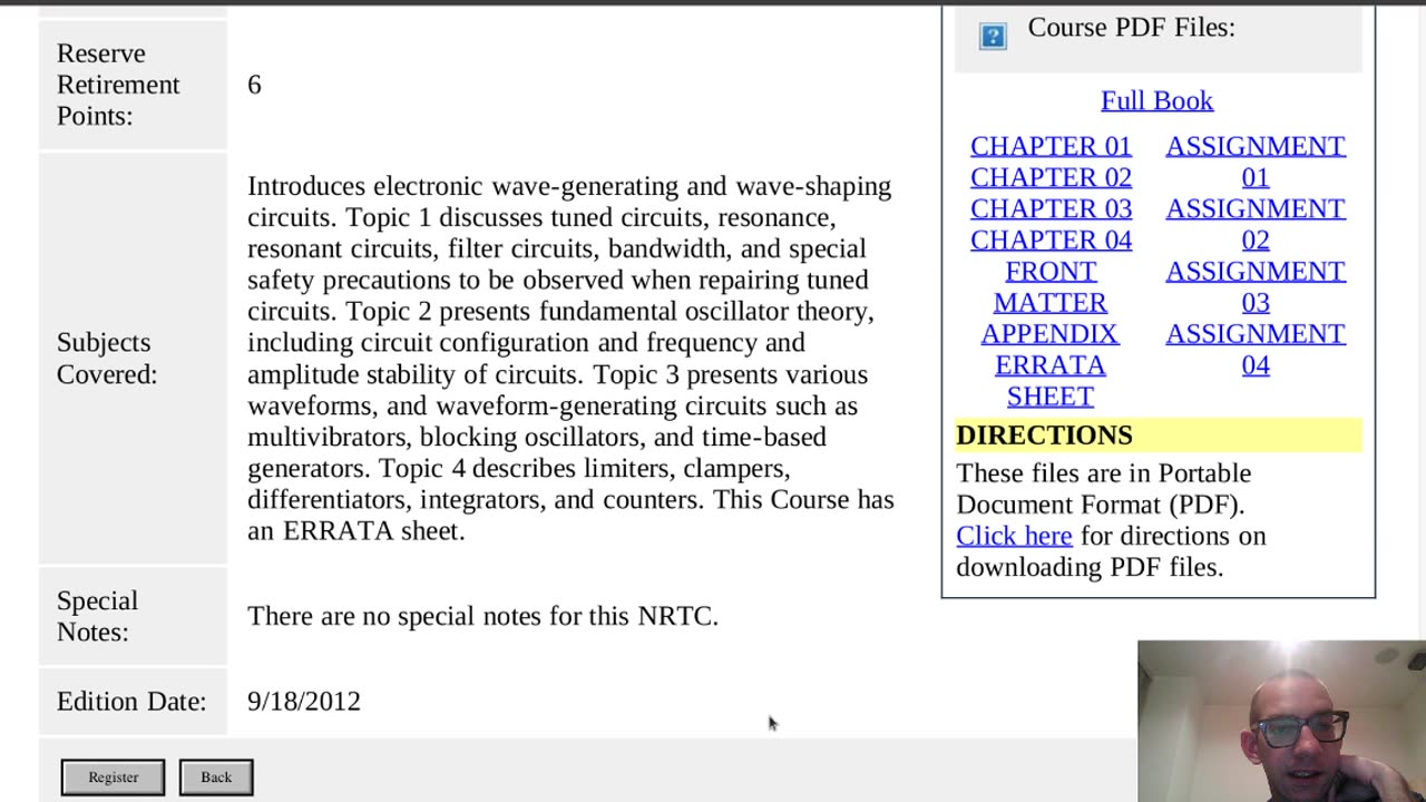 Summary of NAVEDTRA 14181A - NEETS Module 09-Wave Generation and Wave Shaping