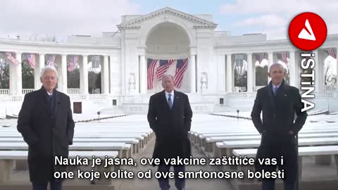 當三位在各種戰爭中一起殺死數百萬人的總統邀請您接種“疫苗”時