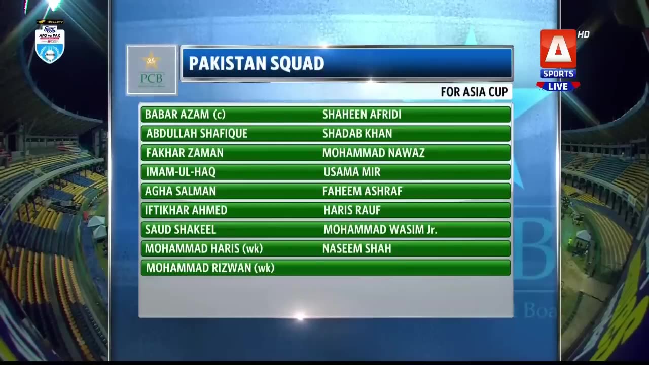 Pakistan vs afghanistan