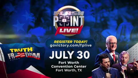 Million Voices John Graves Joins Flashpoint TRUTH & FREEDOM TOUR LIVE JULY 30th