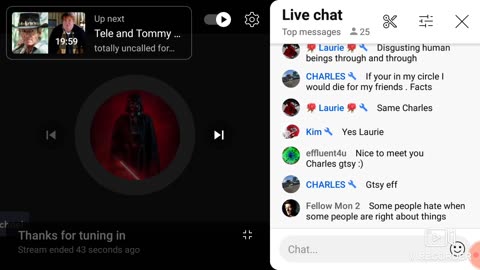 Tail End of Mike Serour Stream