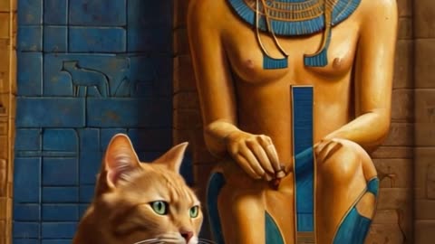 Cat relationships in ancient Egypt