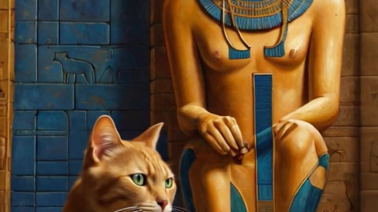 Cat relationships in ancient Egypt