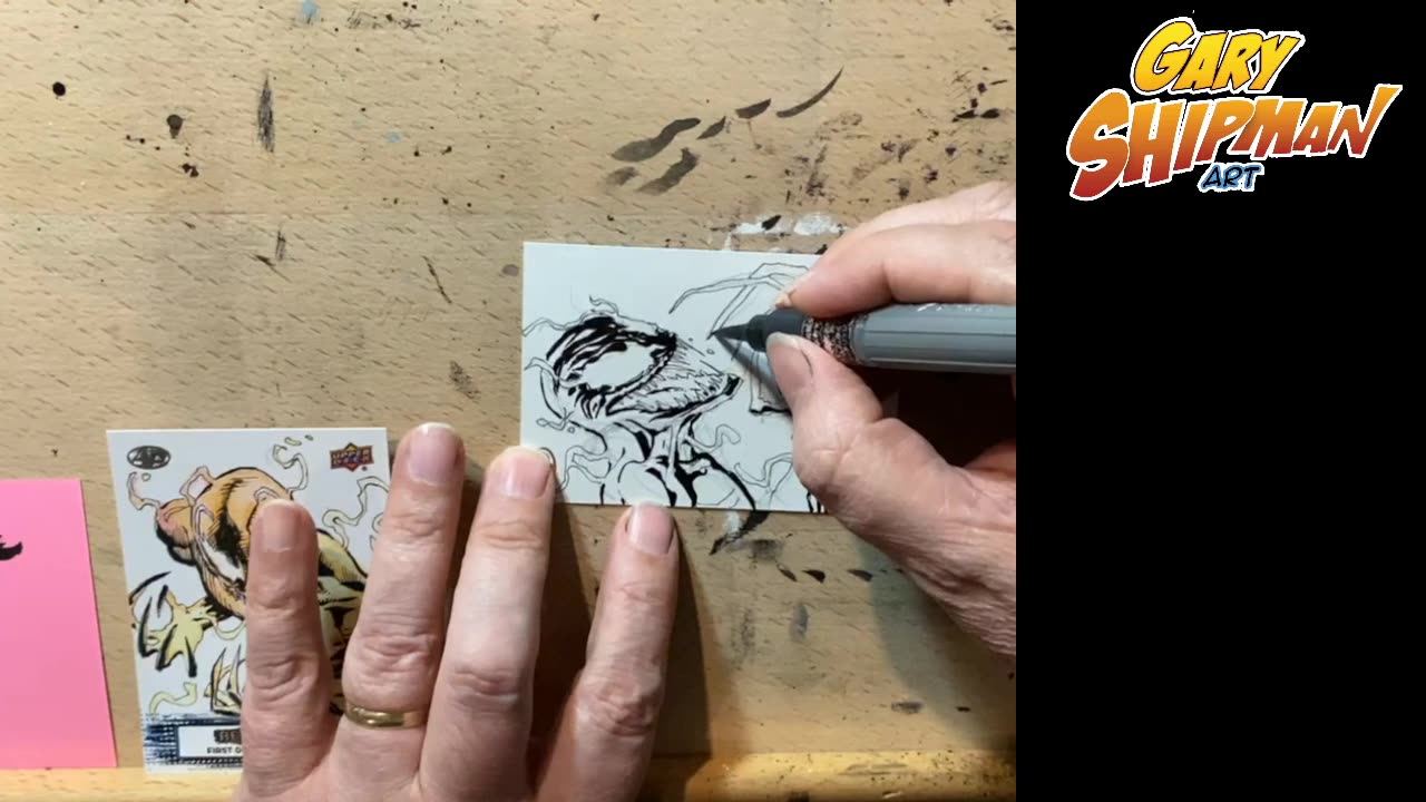 Drawing Stream eps 10 | Drawing Carnage