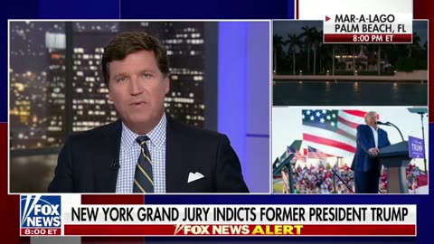 TUCKER REACTS TO TRUMP INDICTMENT: "There is no coming back from this moment."