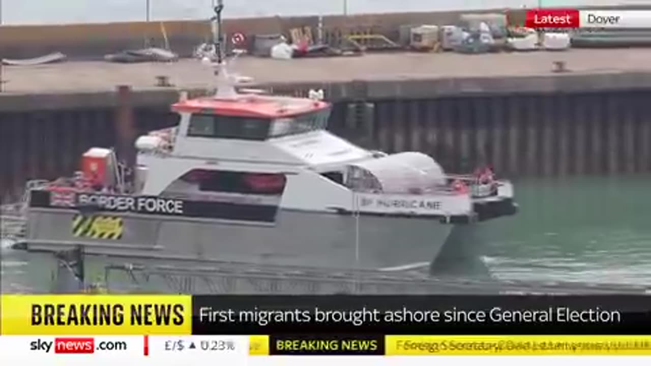 Immediately after LEFT wins UK Elections, they bring more migrants in