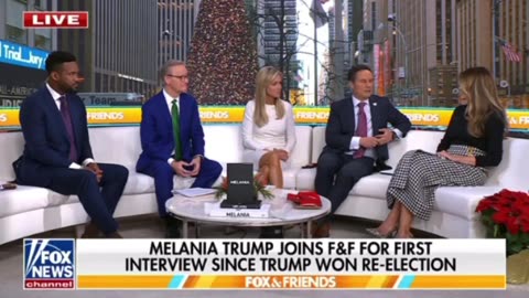 Full interview of Melania Trump on Fox & Friends this morning