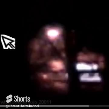 #craft #landed in the #woods #door open or lcd tv #watchers lol