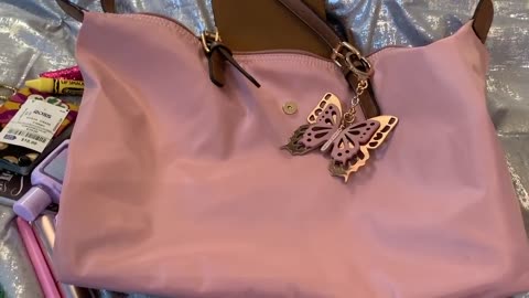 What's in my Mauve Tote Bag from Ross for only 18.99