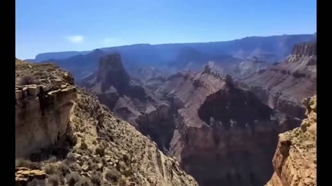 What lies in the Grand Canyon?