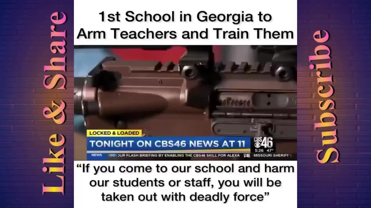 Laurens County school district in Georgia is the first in the nation to train and arm their teachers