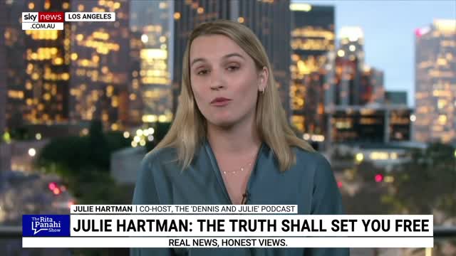 Julie Hartman 'bravely called out self-loathing Americans' who 'hate their own country'