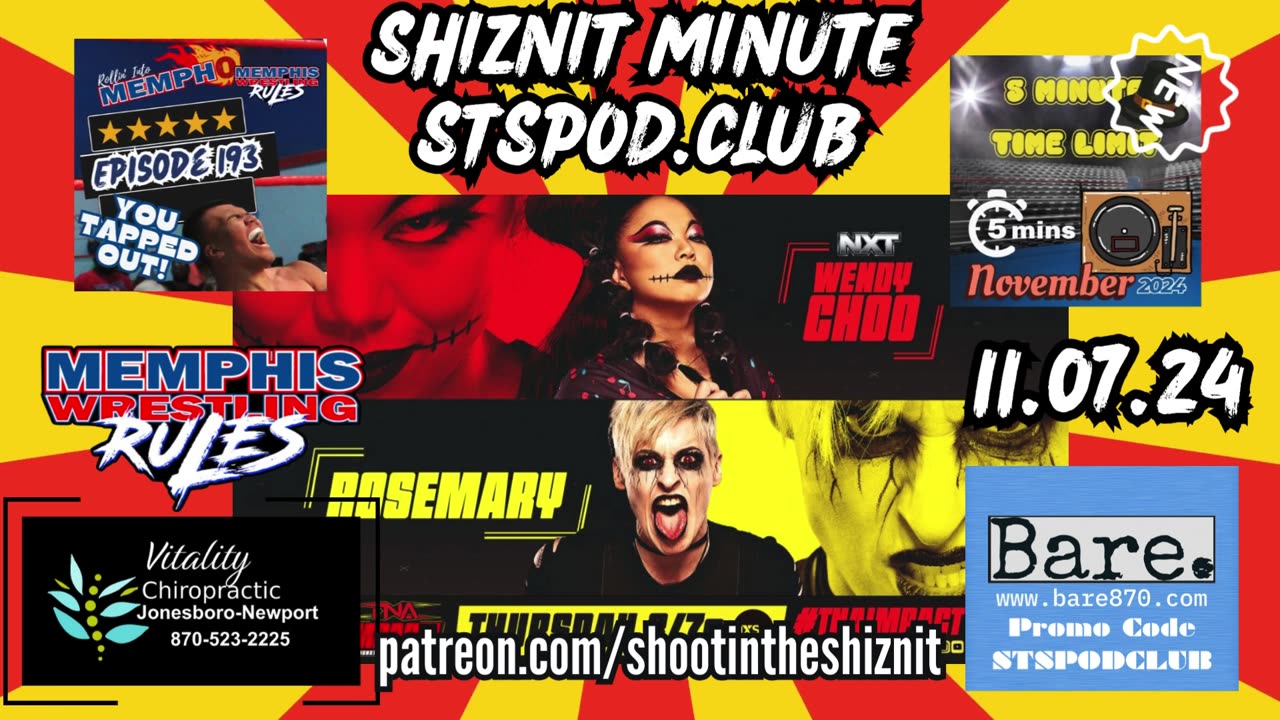 SHIZNIT MINUTE 11.07.24-BT TALKS TNA IMPACT!