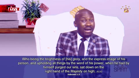 TEACHING On The HOLY SPIRIT With Apostle Johnson Suleman From CelebrationTV Studios