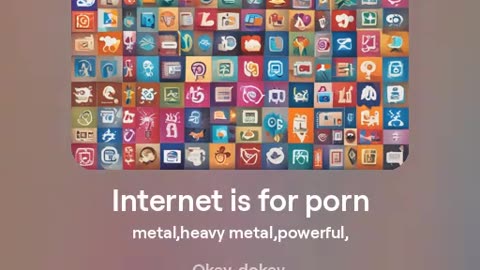 The internet is for porn reimagined with suno.ai
