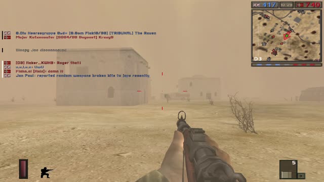 Battlefield 1942, A FHSW MOD, Friday, November 13, 2022 Event map SAND STORM