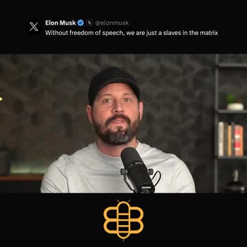 This time, it's an important message about the battle against censorship