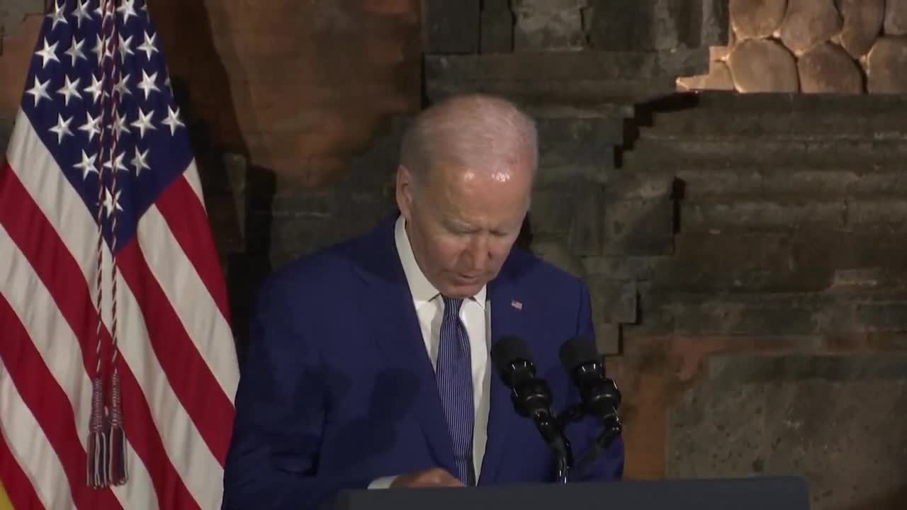 JOE BIDEN SPEECHLESS