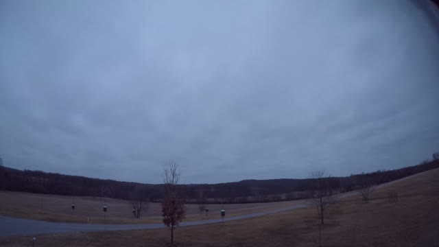 Cloudy and Cold Sun Rise 2 23 22 13f/ -11c