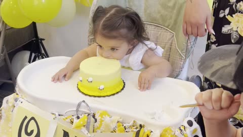 Granddaughters first birthday cake