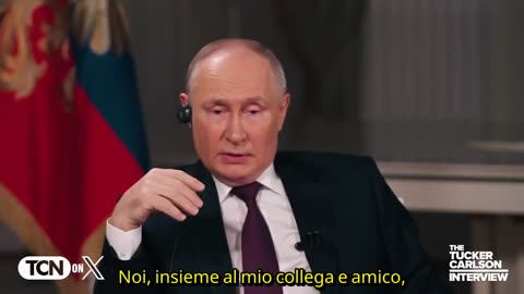 Intervista a Putin SUB ITA 2024