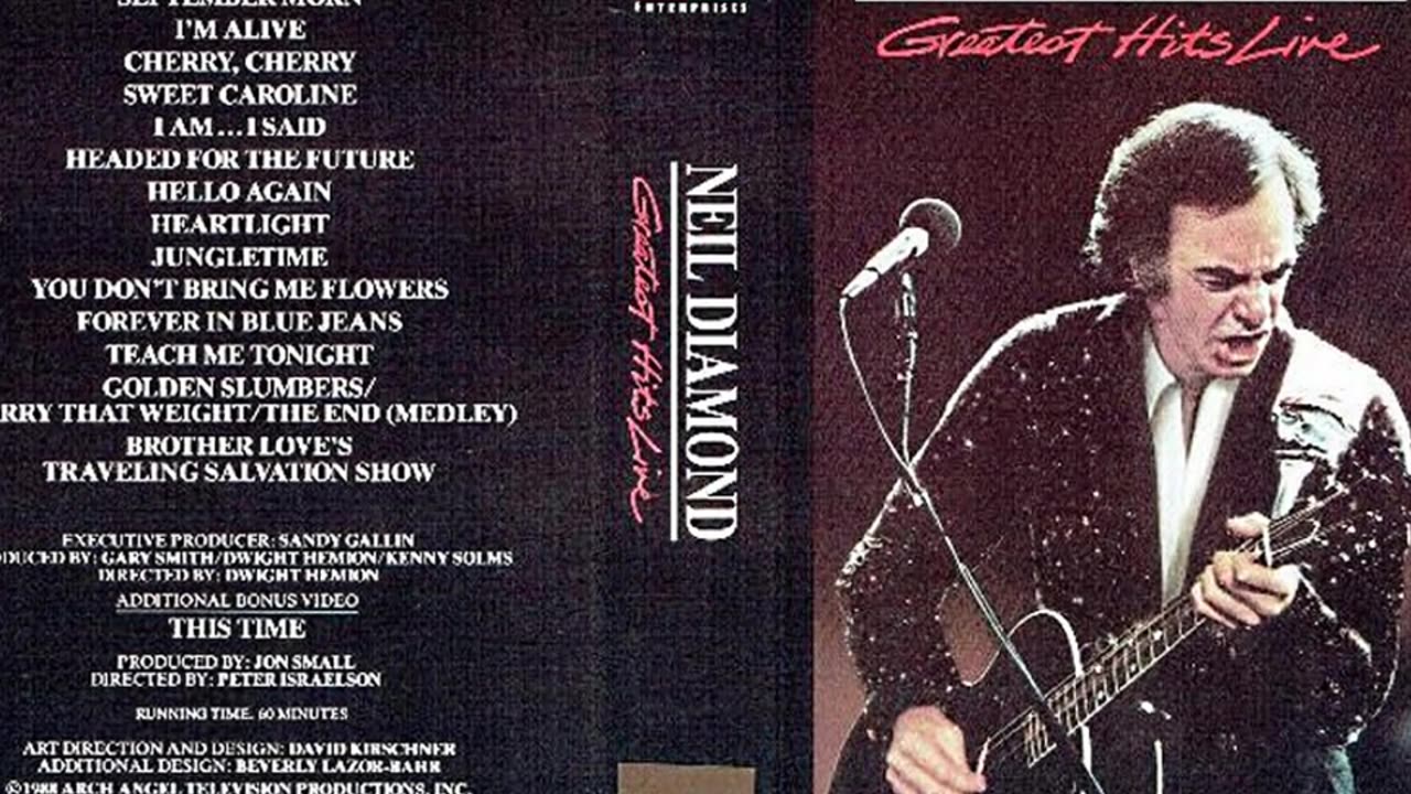 NEIL DIAMOND - HELLLO AGAIN - COVER