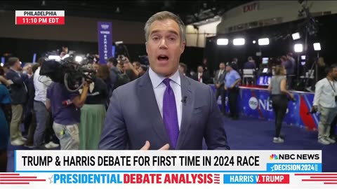 NBC News anchors break down Trump and Harris' first debate