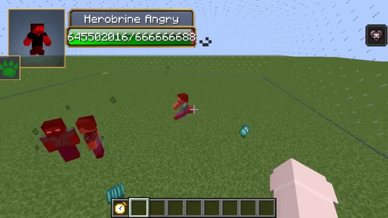 Herobrine vs Error422 all creepypasta mobs in minecraft part 106