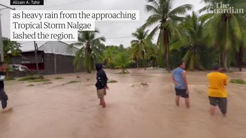 Deadly floods and landslides hit southern Philippines as storm Nalgae approaches