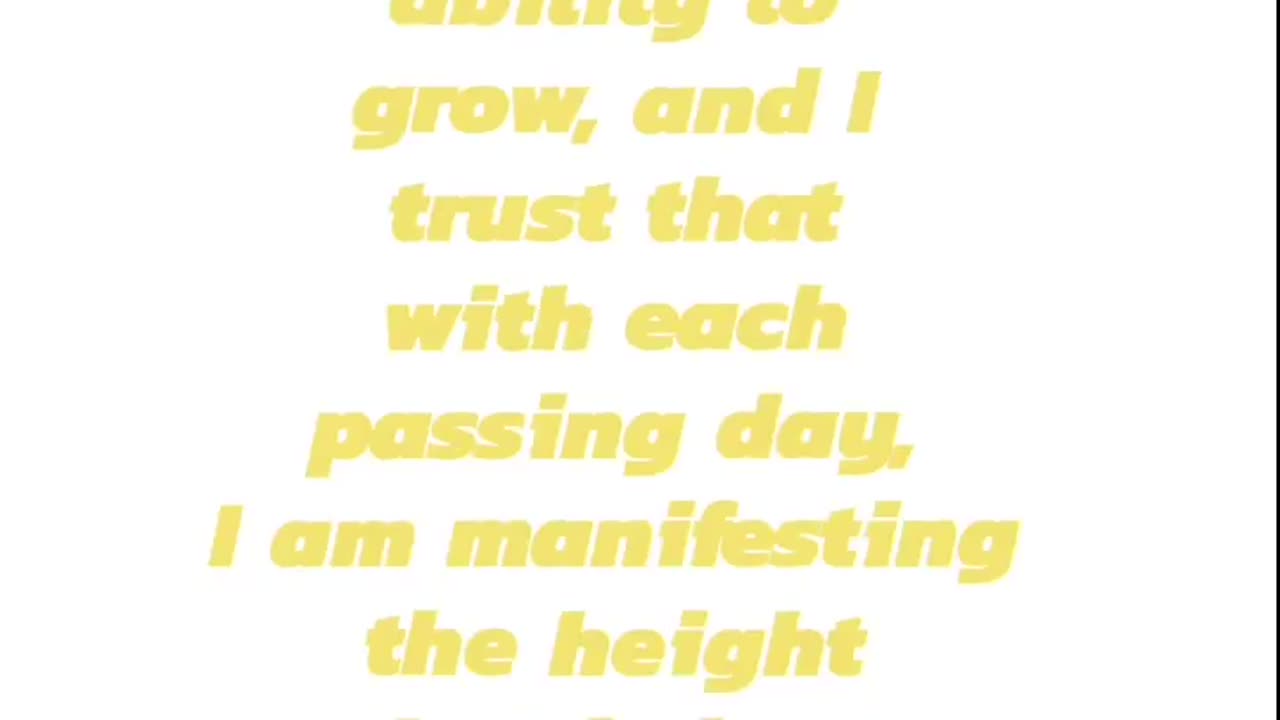Law of attraction to increase the ability of your body.