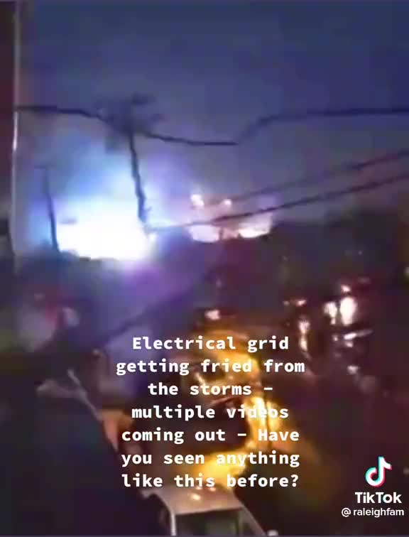 Storms frying the electric grid