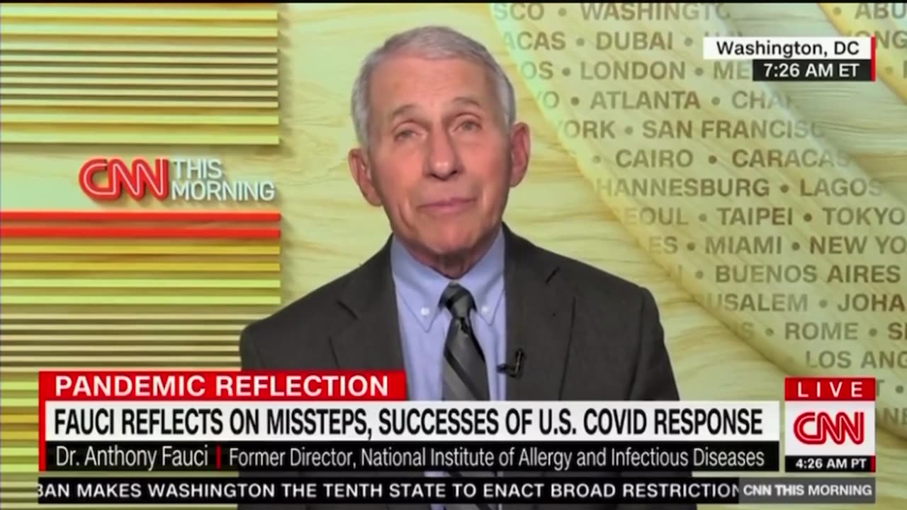 Fauci rewrites history