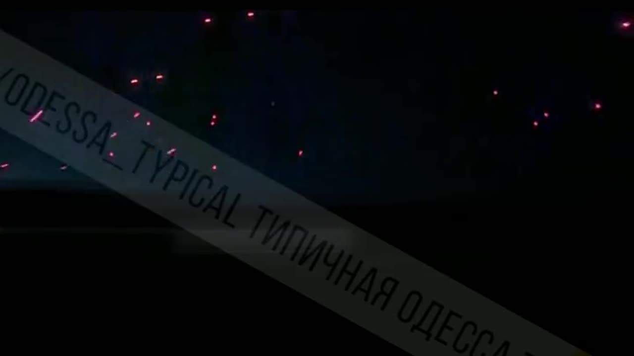 Odessa, the activity of Ukrainian air defense in connection with the attack of Russian drones.