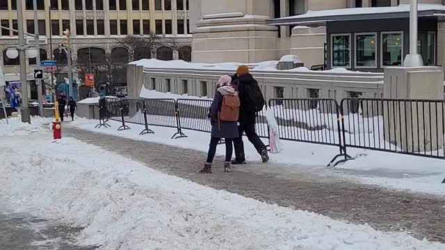 Fake counter protest in Ottawa