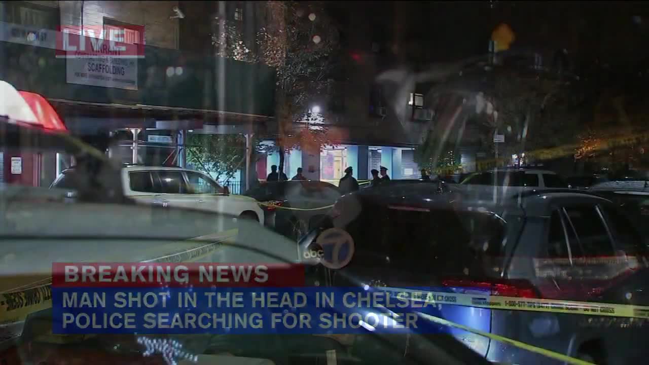 44-year-old critical after being shot in the head in Chelsea