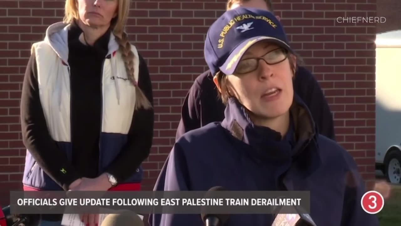 CDC Assoc. Dir. Is Asked How East Palestine Residents Are Still Getting Sick If Air & Water Are Safe