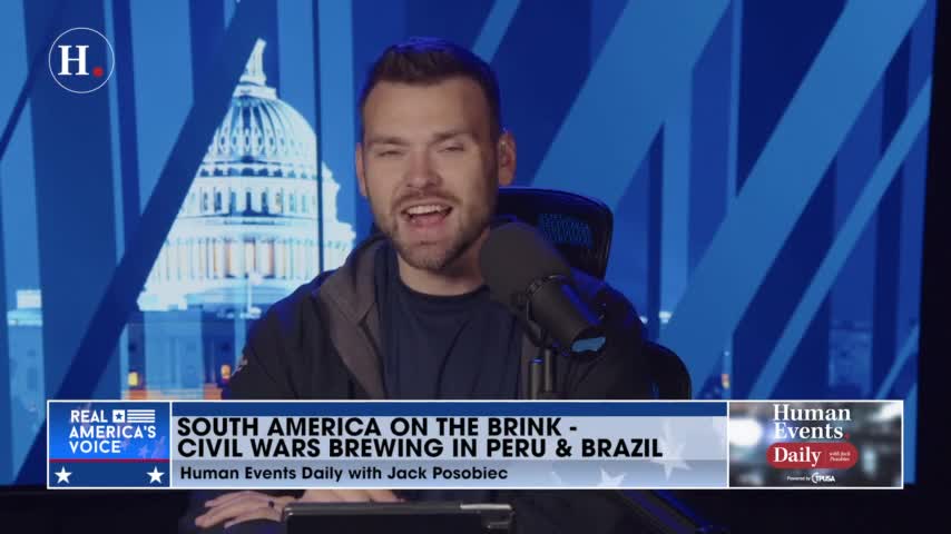 Jack Posobiec: "We are witnessing communists lashing out in Peru."