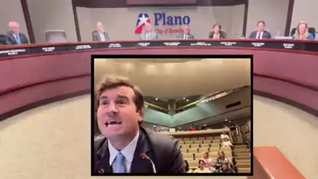 Alex Stein puts on a show as he tells Govt Officials in Plano, Texas that he is Suing them