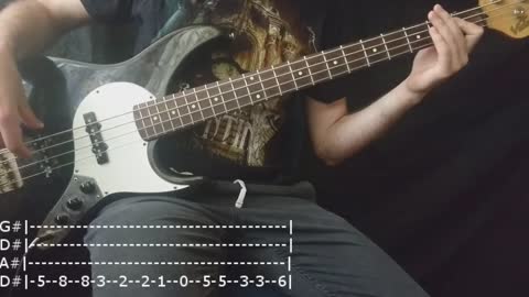 Soundgarden - Black Hole Sun Bass Cover (Tabs)