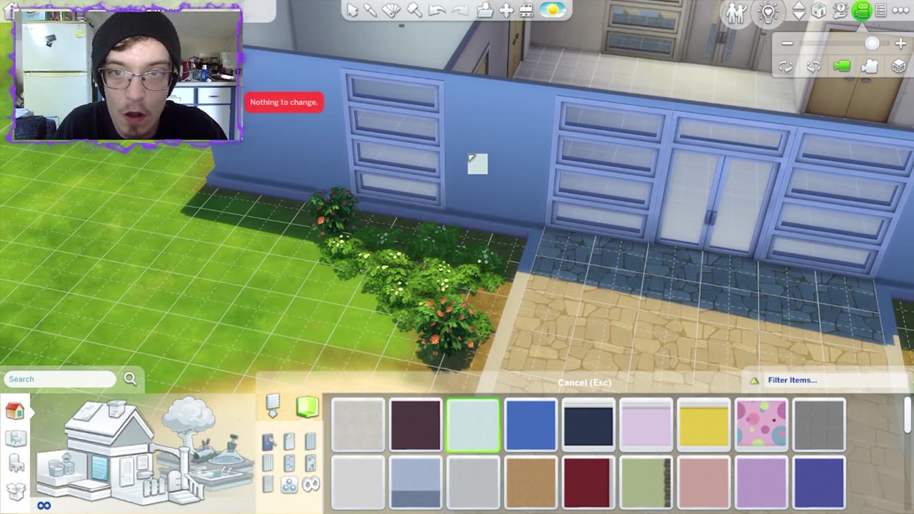 BUILDING A HOUSE USING ONLY ONE COLOR!