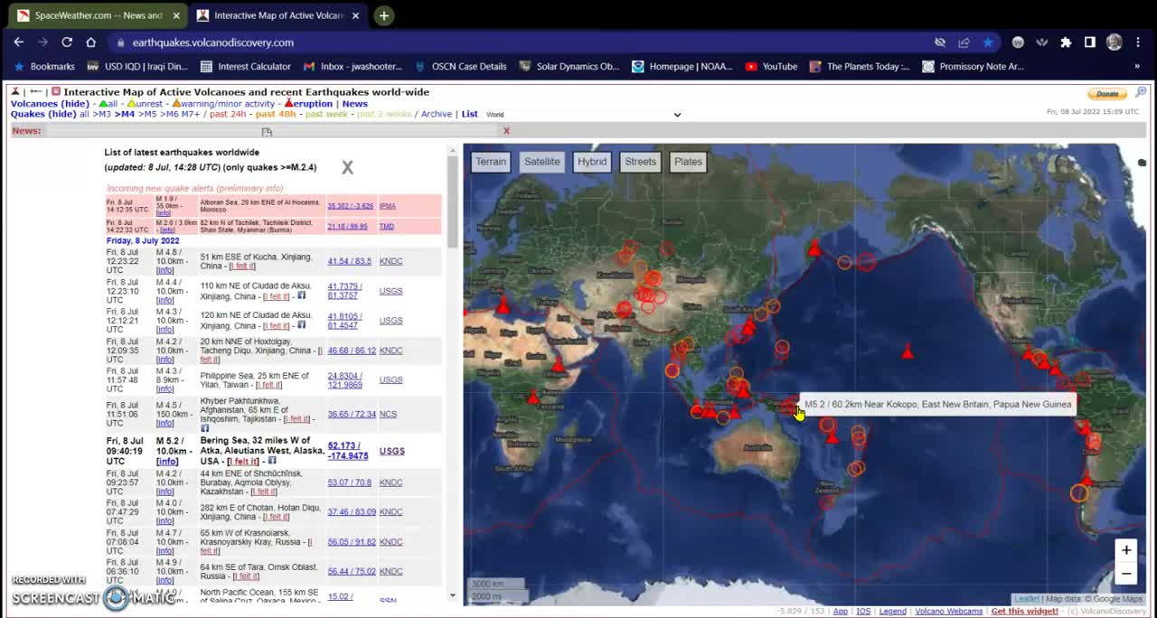 Solar Weather update 07-08-22