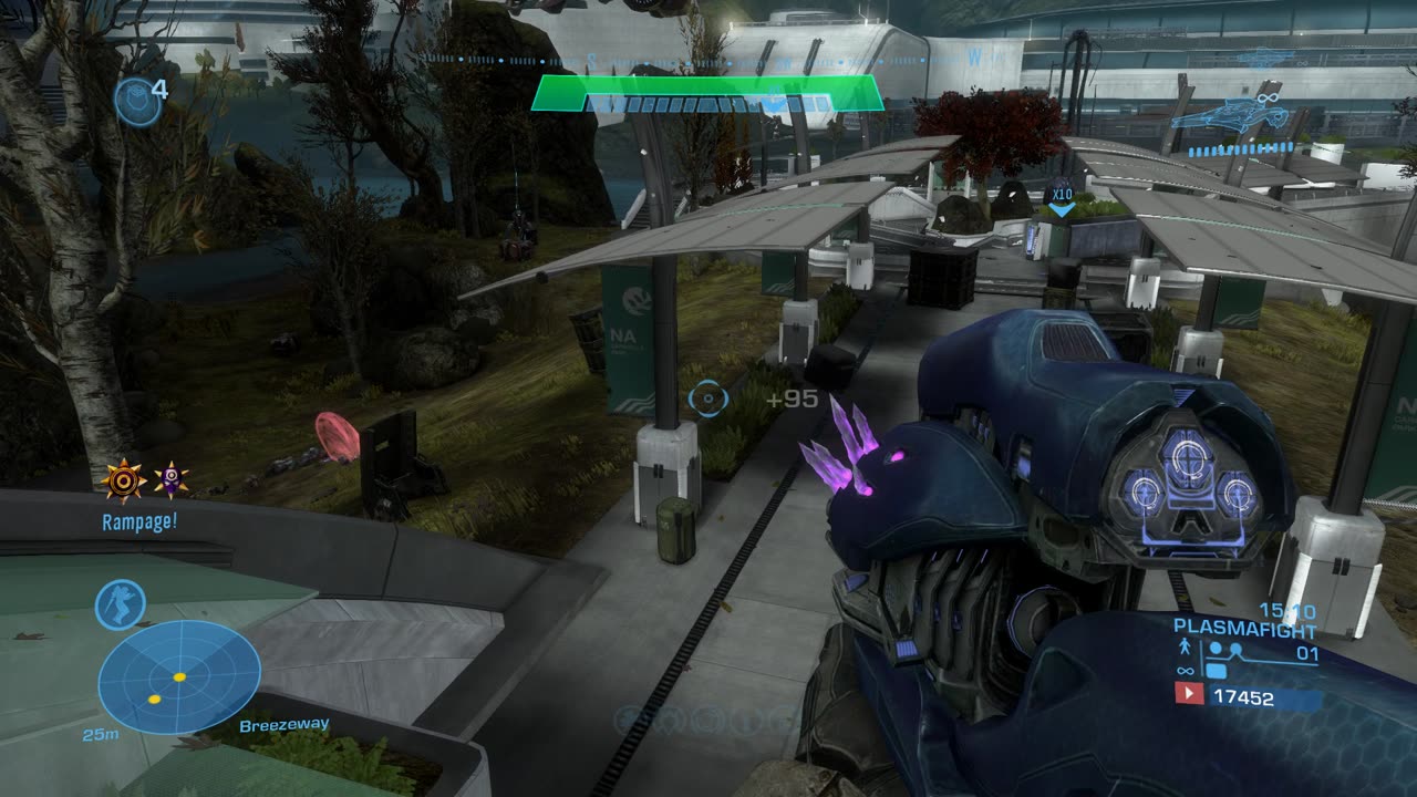 Halo Reach (MCC) Plasmafight on Beachhead Map