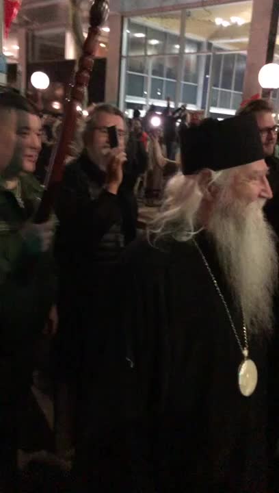 Orthodox Christains Australians Sing Amazing Graze During Lockdown Protest in Sydney