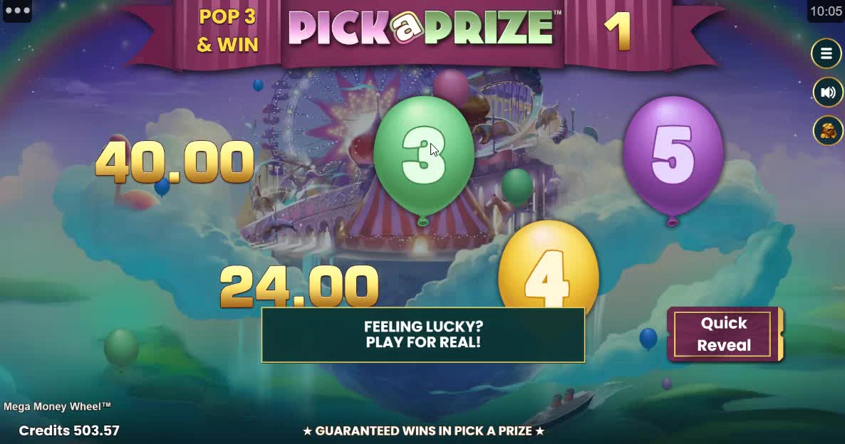 Pick A Prize on the $1,000,000 Mega Money Wheel Slot - No Deposit Casino Bonus Canada Ontario